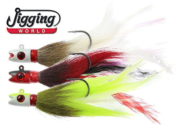 Jigging World Bass Candy Bucktails – Grumpys Tackle