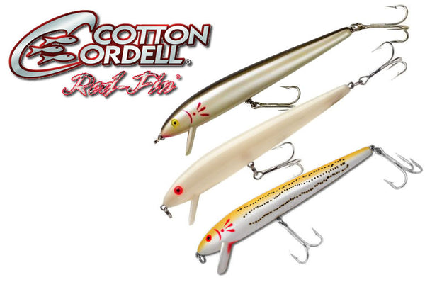 Cotton Cordell Red Fin 7 inch / Black/Chrome