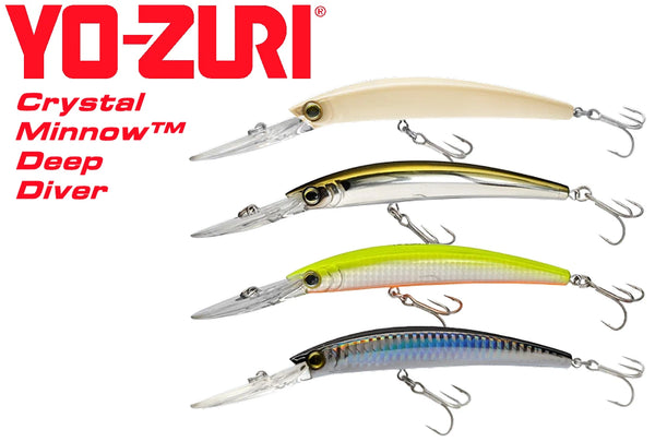 Yo-Zuri Crystal Minnow™ Deep Diver – Grumpys Tackle