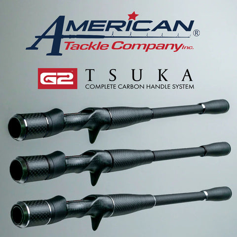 American Tackle G2 Tsuka Carbon Handle System Kit for Casting Rods
