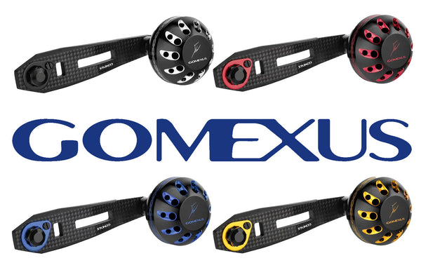 Gomexus Carbon Handle with Aluminum Knob for Baitcasting Reels – Grumpys Tackle