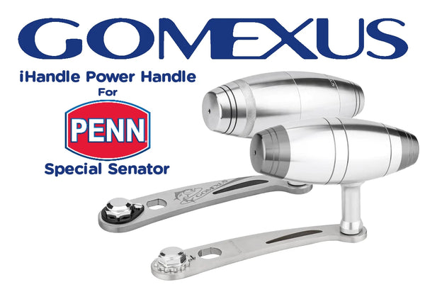 Gomexus iHandle Stainless Steel Power Handle for Penn Special