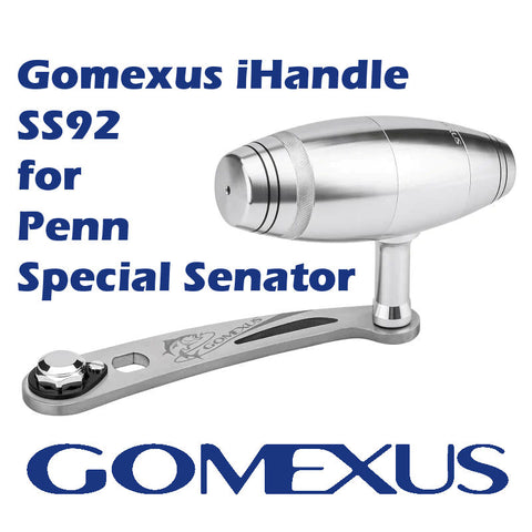 Gomexus iHandle Stainless Steel Power Handle for Penn Special Senator