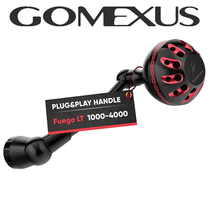 Gomexus Plug&Play Aluminum Power Handle For Daiwa Fuego Spinning Reel –  Grumpys Tackle