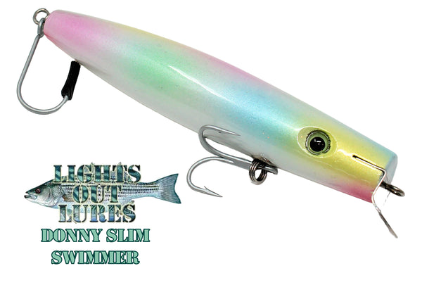 ルアー・フライ DONZ SWIMMER 240 Lights Out Lures Donny Slim Swimmer – Grumpys Tackle