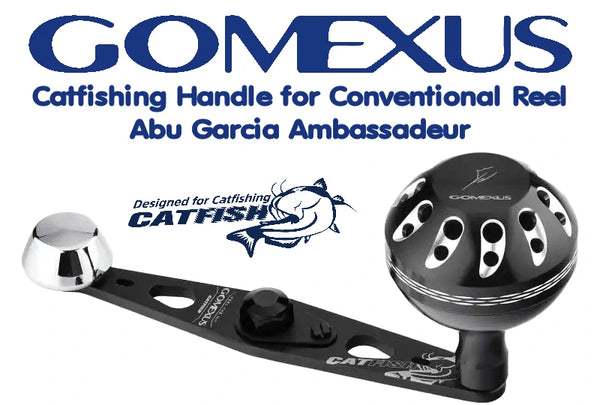 Gomexus Catfishing Handle for Conventional Reel Abu Garcia