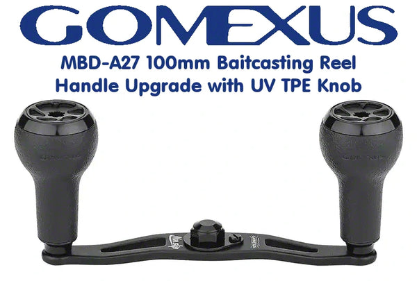 Gomexus MBD-A27 100mm Baitcasting Reel Handle Upgrade with UV TPE