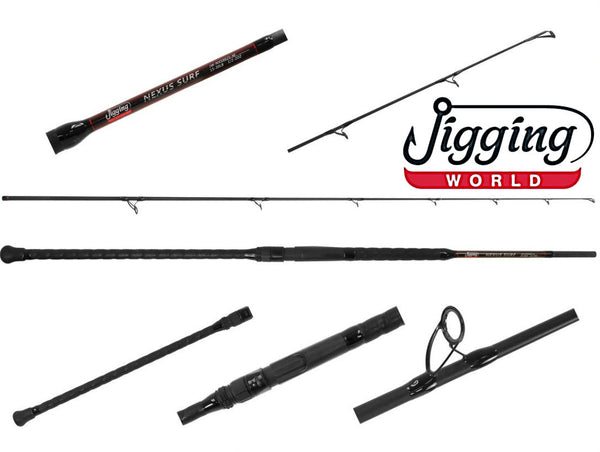 Jigging World Nexus Surf Spinning Rods – Grumpys Tackle