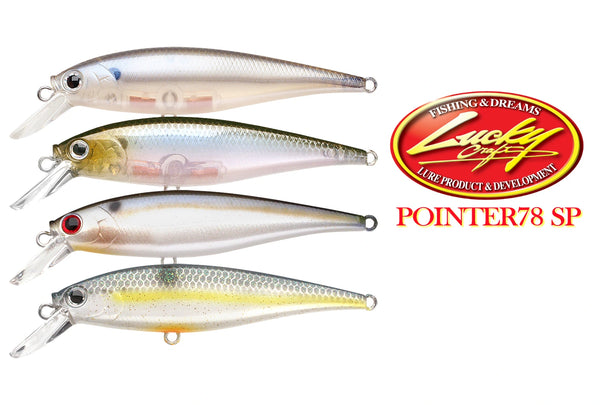 Lucky Craft Pointer78 SP Jerkbait – Grumpys Tackle
