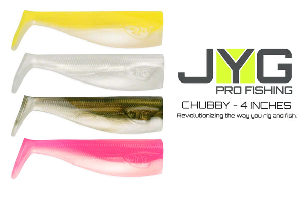 JYG Pro Fishing Chubby 4 Inch Paddle Tail Swimbait – Grumpys Tackle