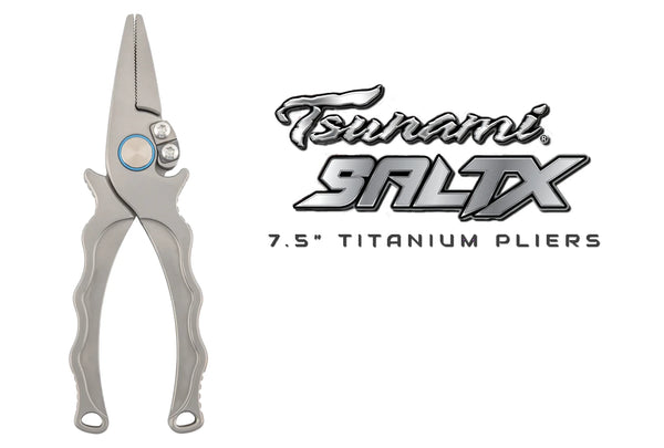 Tsunami SaltX Titanium Pliers – Grumpys Tackle