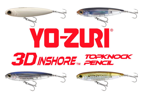Yo-Zuri 3D Inshore Topknock Pencil – Grumpys Tackle