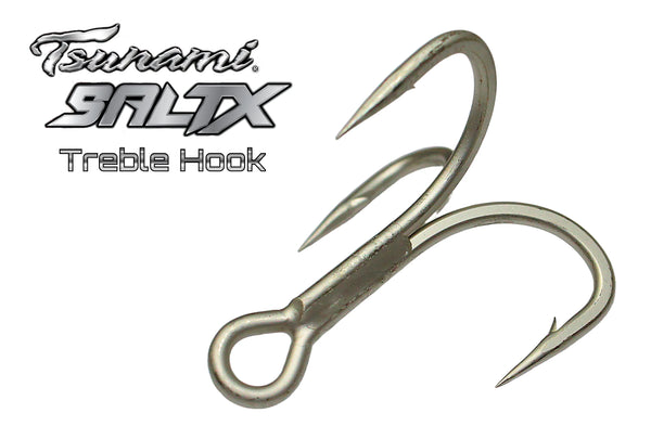 Tsunami SaltX Treble Hook – Grumpys Tackle