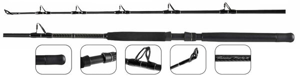 Tsunami Trophy Series II Stand Up and Trolling Rods – Grumpys Tackle