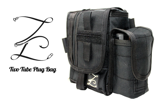 Z-Belt Two Tube Plug Bag – Grumpys Tackle