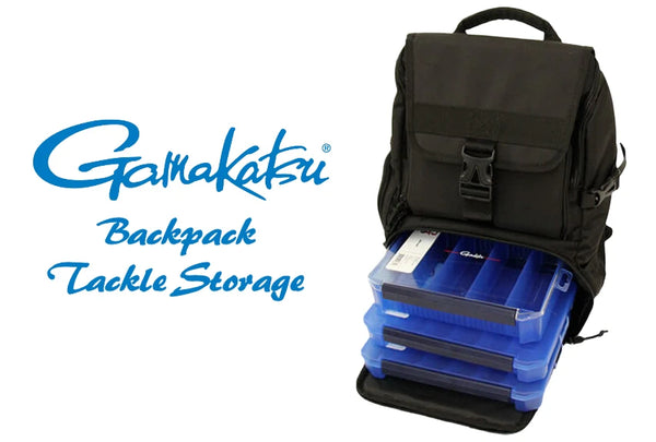 Gamakatsu Backpack Tackle Storage – Grumpys Tackle