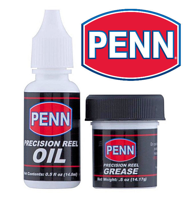 FISHING REEL GREASE and Oil Kit Angler Pack Compatible w/ Penn