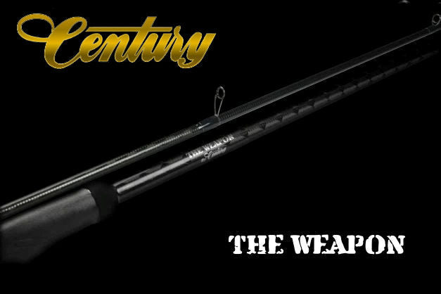 Century Rods The Weapon Spinning Rod 7'6 1pc, 1/2-2.5oz, Up to 30#ISS9072GS