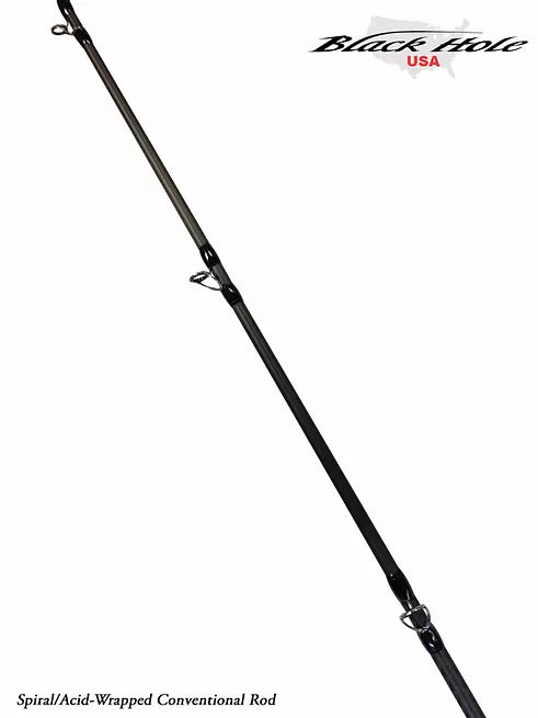 7' Fishing Rod Spiral Acid Wrap Carbon MH Fast Action Graphite M3