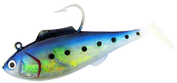 Leurre Souple Bass Pro Shops SLO-MO Swimbaits 5,75 - SHAD - Pêche Bass