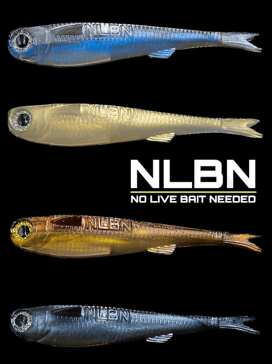 No Live Bait Needed (NLBN) Mini Mullet – Grumpys Tackle