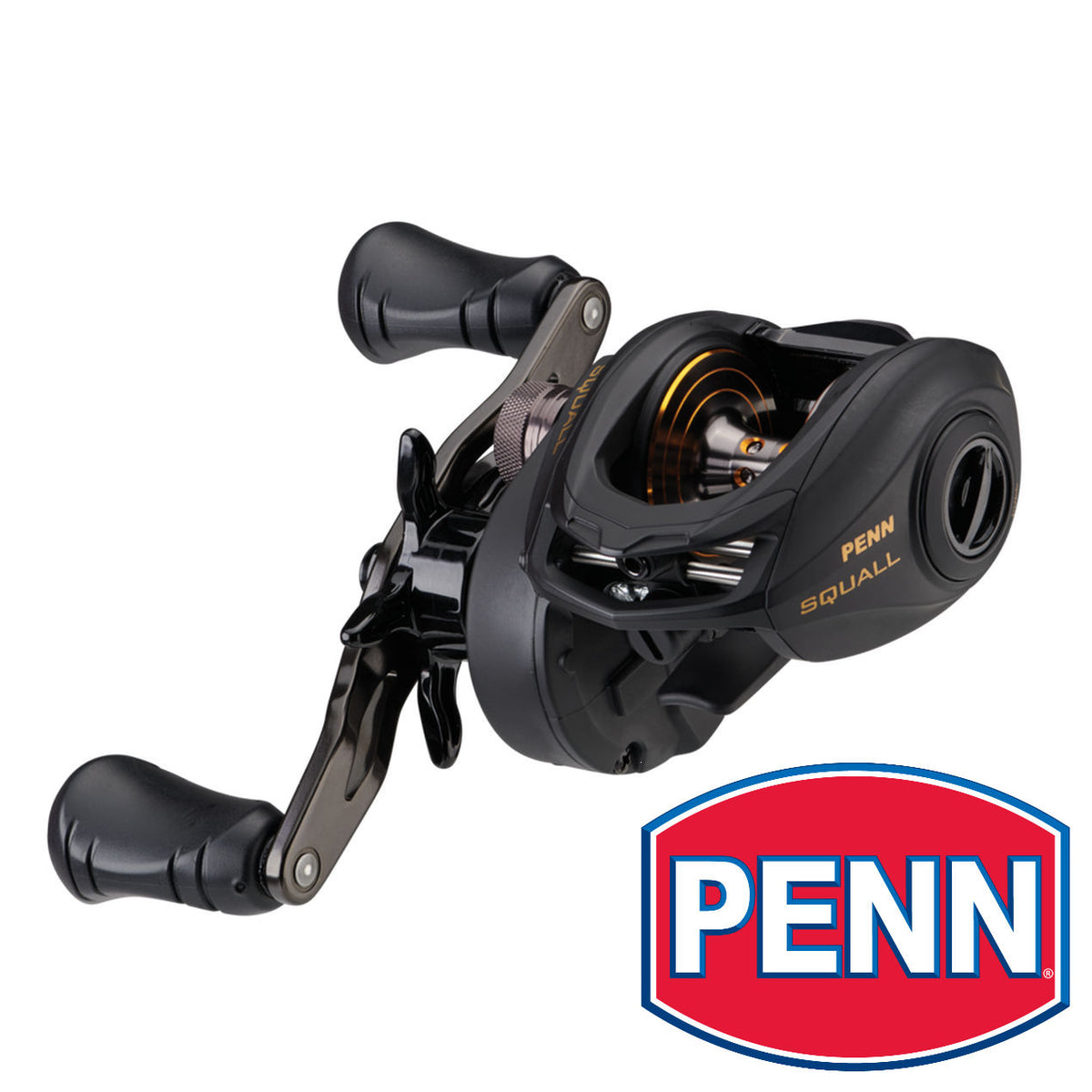 Penn Squall Low Profile Reel Black Smoke 13.4 oz, Baitcasting Reels -   Canada