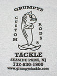 Grumpys Tackle Printed Logo Short Sleeve T-Shirt