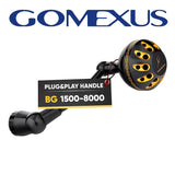 Gomexus Plug&Play Aluminum Power Handle For Daiwa BG Spinning Reel