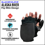 Glacier Glove Alaska River Flip Mitt Glove