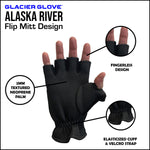 Glacier Glove Alaska River Flip Mitt Glove