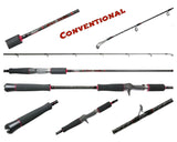 Jigging World Black Widow Rods