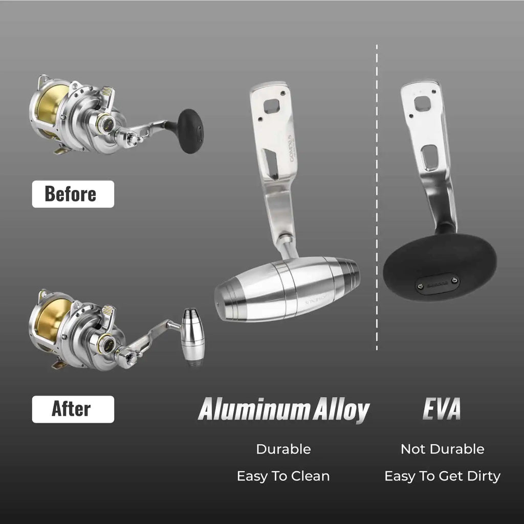 Gomexus Power Handle for Shimano Talica – Grumpys Tackle