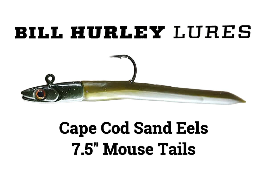 bills on fishing lures Bill Hurley Cape Cod Sand Eels