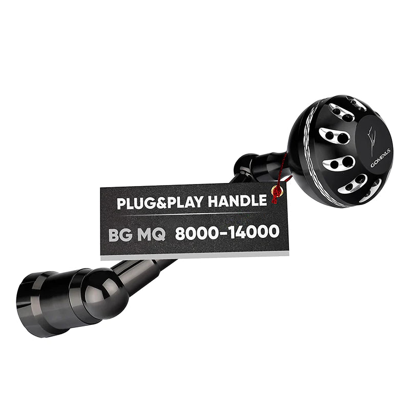 Gomexus Plug&Play Aluminum Power Handle For Daiwa BG MQ Spinning Reel – Grumpys Tackle