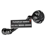 Gomexus Plug&Play Aluminum Power Handle For Daiwa BG MQ Spinning Reel