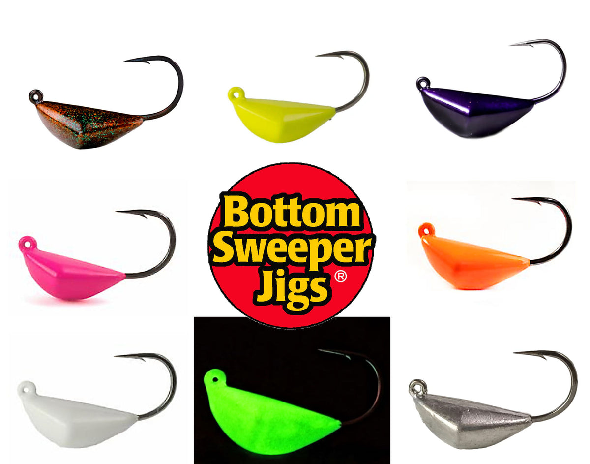Bottom Sweeper Jigs® – Grumpys Tackle