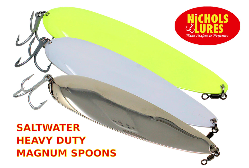 Ben Parker Saltwater Heavy Duty Magnum Spoons – Grumpys Tackle