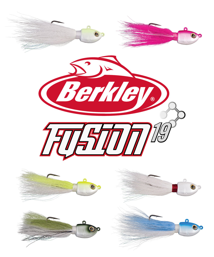 Berkley Fusion19 Bucktail Jigs White / 1/4 oz