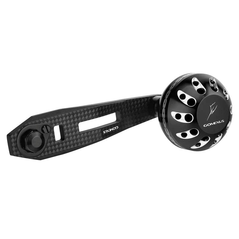 replacement reel handles shimano curado Gomexus Carbon Handle with Aluminum Knob for Baitcasting Reels