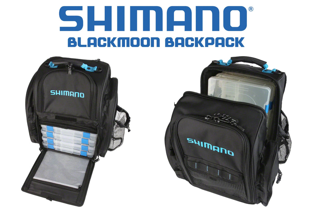 Shimano Blackmoon Backpack – Grumpys Tackle