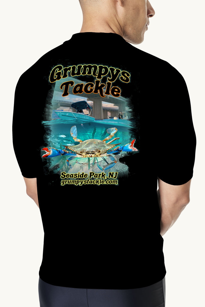 Crabs Master Bait And Tackle T Shirt Lucky Crab Fishing Shirt For