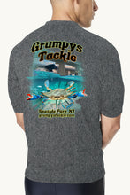 Grumpys Tackle Blueclaw Crab Short Sleeve T-Shirt