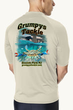 Grumpys Tackle Blueclaw Crab Short Sleeve T-Shirt