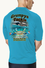 Grumpys Tackle Blueclaw Crab Short Sleeve T-Shirt