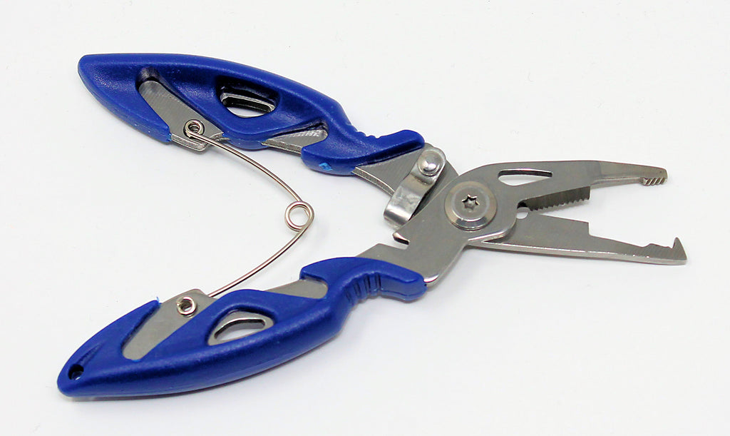 Combo Split Ring Needlenose Mini Fishing Pliers With Line cutter