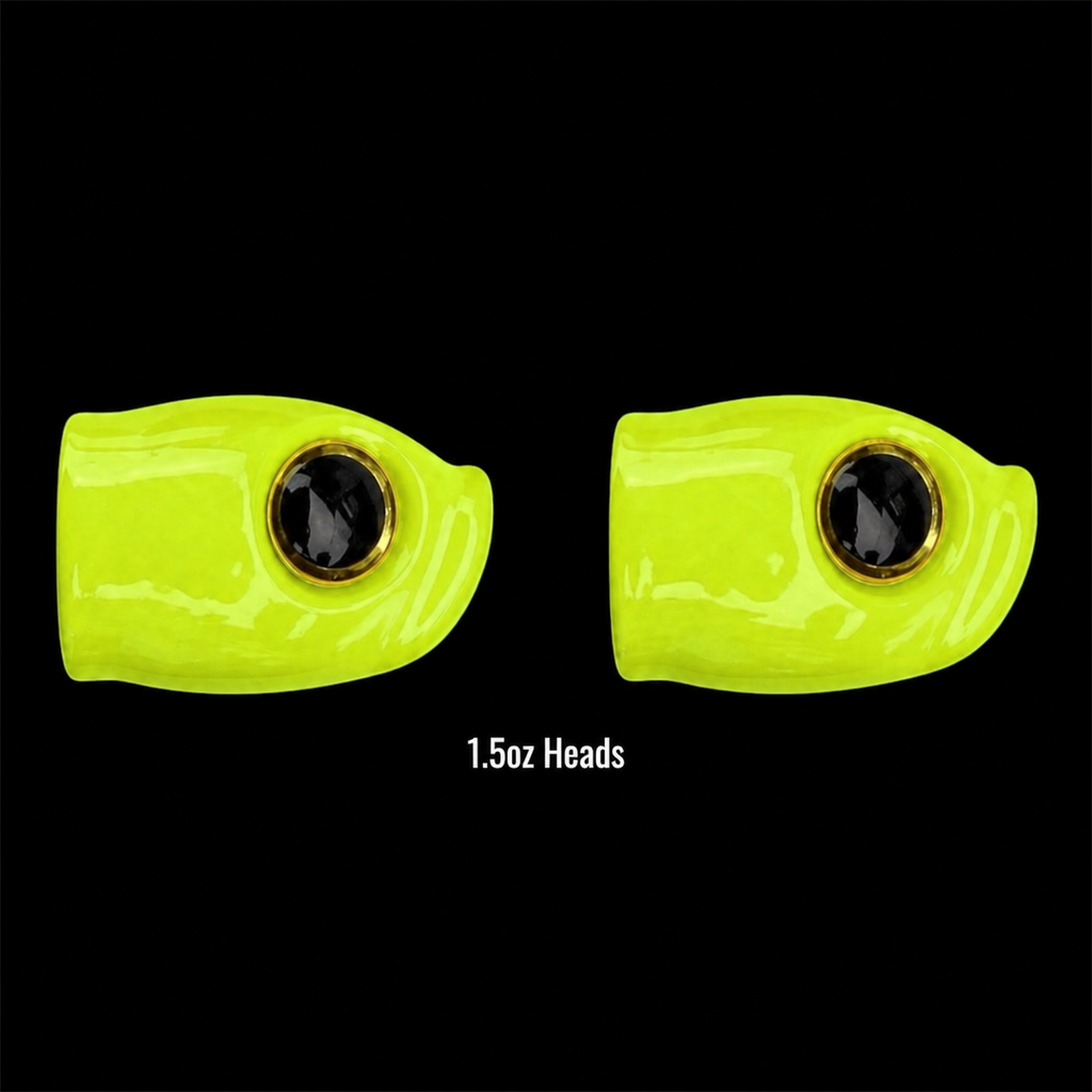 Stack Tackle Replacement Heads- 5/0 Screwy Head Jigs – Grumpys Tackle