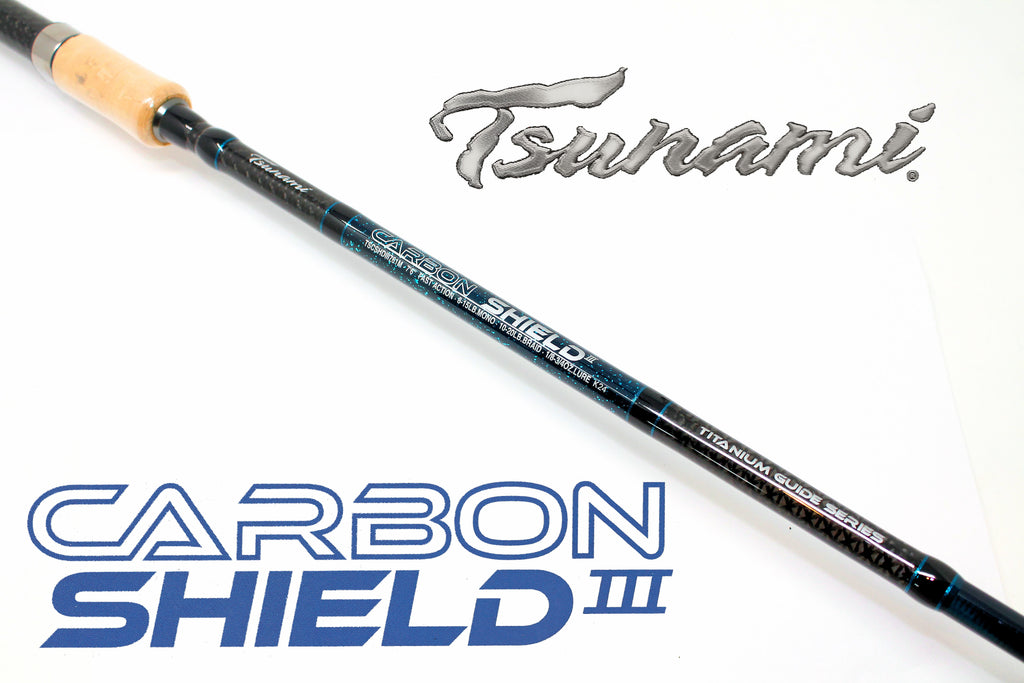 Tsunami Carbon Shield III Spinning Rod - Main Image