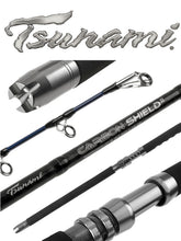 tsunami carbon shield ii rod Tsunami Carbon Shield II Blue Water Spinning Rod – Grumpys Tackle