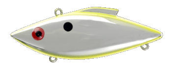 Rat-L-Trap 1/2 oz Chartreuse Chrome Lipless Crankbait