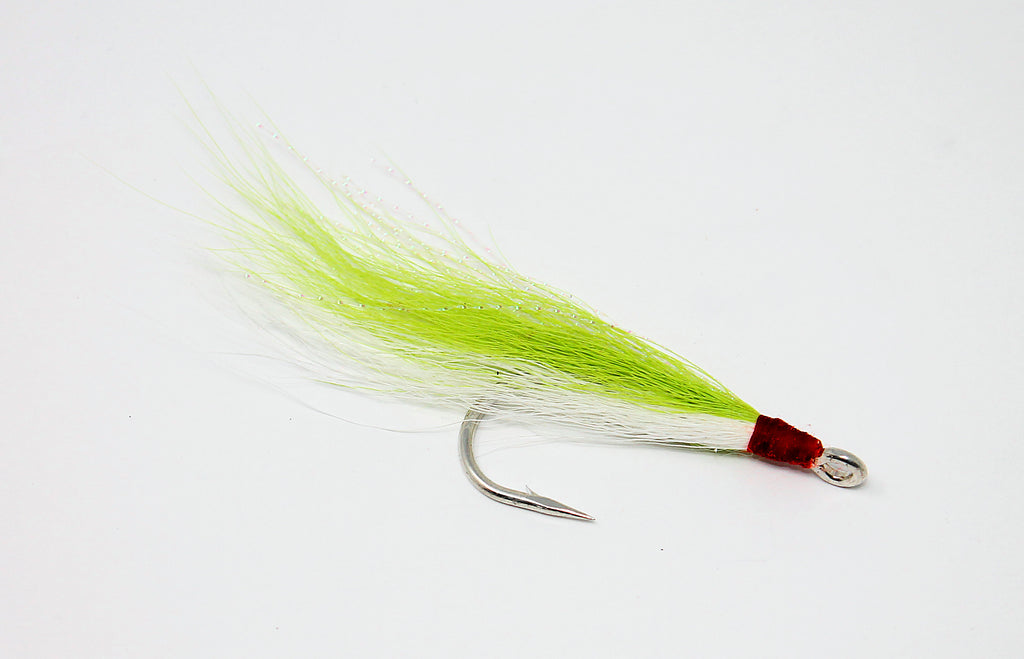 Run Off Lures 2 Pack Buck Tail Teaser Chartreuse